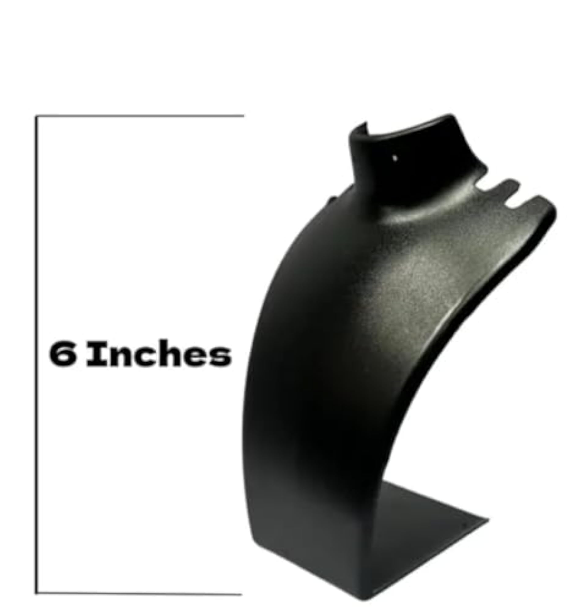 Black Necklace Display Stand Set of 12